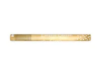 Partydeco Streudeko Konfettikanone Herzen Gold, 60 cm - Motiv: Herz - Material: Papier - Detailfarbe: Gold