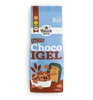 Bauck Mühle Knuspermüesli Choco Igel Hafer 225 g - Produkttyp: Cerealien mit Schokolade - Nährwertangabe pro: 100 g - Energiegehalt (in kj): 1570 KJ - Energiegehalt (in kcal): 371 Kcal - Fett: 4.5 g - Davon gesättigte Fettsäuren: 1.4 g