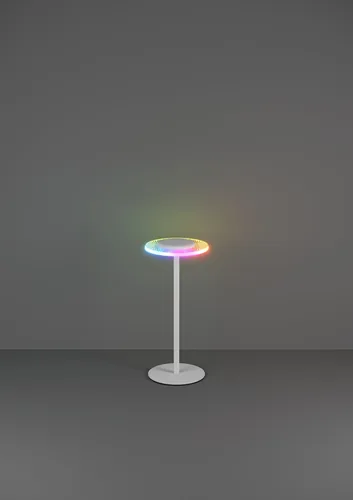 EGLO Tischleuchte Trepella 75885 weiss, Akku, RGB-LED