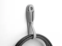 Delock Kabelhalter mit Schlaufe, selbstklebend 3 Stück - Produkttyp: Kabel-Clip - Ausstattung Kabelmanagement: Wiederverwendbar - Selbstklebend - Set - Verpackungseinheit: 3 Stück - Material: Silikon - Detailfarbe: Schwarz - Weiss - Grau