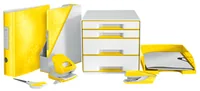 Leitz Ablagekorb Plus WOW Gelb - Anzahl Schubladen: 1 - Detailfarbe: Gelb - Material: Polystyrol (PS)