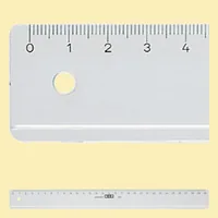 M+R 1120 - 0000 Desk ruler 200 mm Polystyrene Transparent 1 pc(s)