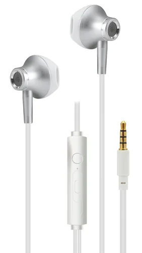 2GO In-Ear Stereo-Headset ""Deluxe"" - silber
