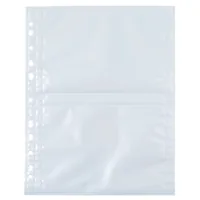 HERMA Fotosichthüllen 130 x 180 mm quer weiß 10 Hüllen