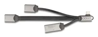 DELOCK 2 Port USB Hub inklusive SD und Micro SD Card Reader