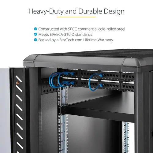 StarTech.com ADJSHELFHD Rack Zubehör Verstellbares Regal
