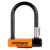 Kryptonite Veloschloss Evolution Mini-5 - Schlossart: Bügelschloss - Länge: 140 mm - Schliesssystem: Schlüssel - Sportart: Velo - Farbe: Orange - Schwarz