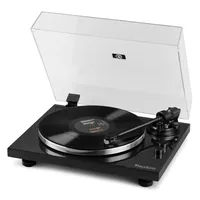 Audizio Plattenspieler Toledo Schwarz - Detailfarbe: Schwarz - Plattenspieler Antriebsart: Riemenantrieb - Platte Geschwindigkeit: 45 U/min - 33? U/min - Tonabnehmer: Dabei - Tonarm: Gerade - Anwender: HiFi