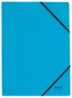 Leitz Gummibandmappe Eckspanner A4 Blau - Typ: Gummibandmappe - Ausstattung: Gummiband - Detailfarbe: Blau - Material: Recycling-Kunststoff