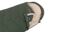 Outwell Caldera Lux Adult Semi-rectangular sleeping bag Polyester Green