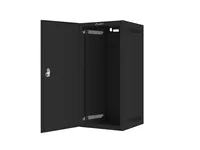 LANBERG 10 WALL-MOUNTED RACK CABINET 12U (280X310, BLACK)