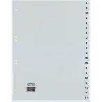 HETZEL Register PP A4 25240481 grau A-Z 20-teilig