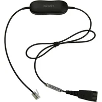 Jabra Smart Cord, QD auf RJ9, glatt 0,8 Meter