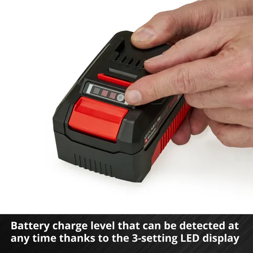 Power-X-Change Starter-Kit A1, 18Volt 4Ah (schwarz/rot, Akku + Ladegerät)