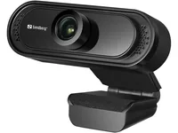 SANDBERG USB Webcam -  1080P -  Saver. No driver installation needed. With a clamp for the flatscreen. Stereo microphone built in.