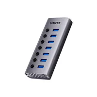 USB-A 3.0 5 Gbps hub with 7-in-1 switch Unitek H1314A01-EU