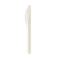 BioPak Einweg-Messer Pluma, 16.5 cm, Weiss, 100 Stück - Produkttyp: Einweg-Messer - Materialtyp: Papier - Material: Karton - Detailfarbe: Weiss - Verpackungseinheit: 100 Stück