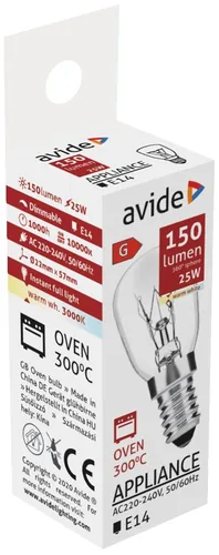Avide ARAH14WW-25W halogen bulb Warm white E14 G