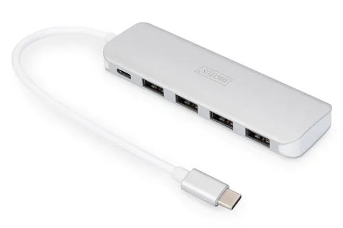 USB Type-C™ 4-Port Hub (USB 3.0) + PD, USB-Hub