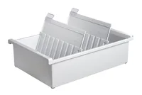 HAN Karteibox A5 Quer, 1300 Karten, Grau - Medienformat: A5 - Detailfarbe: Grau - Material: Polystyrol (PS)