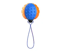 GiGwi Hunde-Spielzeug Push to mute, Ball, Blau/Orange - Produkttyp: Spielzeug - Tierart: Hund