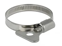 DeLOCK Butterfly Hose Clamp 32 - 50 mm 10 pieces metal