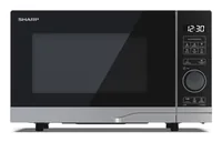 Sharp YCPS204AES microwave Black, Silver Solo microwave Countertop 20 L 700 W