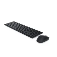 Dell Tastatur-Maus-Set KM5221W Pro Wireless DE-Layout - Maus Features: Batteriestandsanzeige - Ein-/Ausschalter - Scrollrad - Tastatur Typ: Business - Tastaturlayout: QWERTZ (DE) - Tastatur Features: 128-Bit-Verschlüsselung - Batteriestandsanzeige - Ein-/Ausschalter - Hotkeys - Medientasten - Ziffernblock - Keyboard Tasten: Chiclet (Notebook) - Detailfarbe: Schwarz