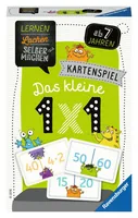 Ravensburger Kinderspiel Das kleine 1 x 1 - Sprache: Deutsch - Kategorie: Kartenspiel - Lernspiel - Altersempfehlung ab: 7 Jahren - Spieldauer: 0 min - Min. Anzahl Spieler: 1 - Max. Anzahl Spieler: 4