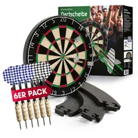 DoYourDart Dartboard mit Dart-Surround 45 cm - Dartboardtyp: Sisal