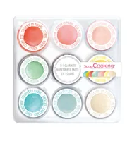 ScrapCooking Lebensmittelfarben Set pastell 160 g, 9 Stk. - Zertifikate: Keine Zertifizierung - Packungsgrösse: 160 g - Eigenschaft: Pulver - Detailfarbe: Mehrfarbig - Fairtrade: Nein - Bio: Nein
