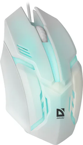 MOUSE DEFENDER CYBER MB-560L WHITE 7-COLORS BACKLIGHT