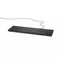 Dell Tastatur KB216 DE-Layout - Tastatur Typ: Standard - Tastaturlayout: QWERTZ (DE) - Tastatur Features: Medientasten - Ziffernblock - Keyboard Tasten: Chiclet (Notebook) - Detailfarbe: Schwarz - Ziffernblock: Ja