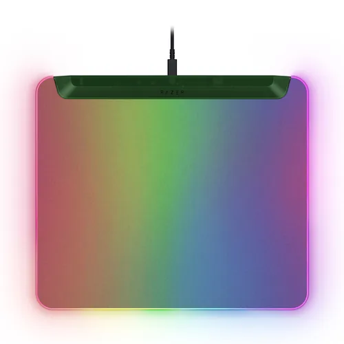 Razer Gaming-Mausmatte Firefly V2 Pro – Phantom Green Edition Grün - Tiefe: 278 mm - Breite: 360 mm - Detailfarbe: Grün - Form: Eckig - Höhe: 4.6 mm - Handgelenkauflage: Nein