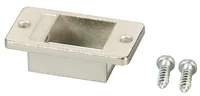 EFB Keystone Einbaurahmen 1-Port,Zinkdruckguss,metallfarben