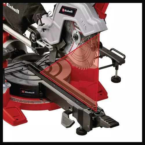 Zug-Kapp-und Gehrungssäge TE-SM 216 L Dual
