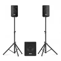 Vonyx PA-System VX0812BT - Einsatzgebiete: Club - Gastro / Gewerbe - Home-Party /-Disco - mobil - Schulen / Aulen - Sportstätte - Anwendungsbereich: Aerobic / Fitness - DJ - Entertainer - Sprache - Ausstattung: Bluetooth Audio Streaming - Equalizer - Fern