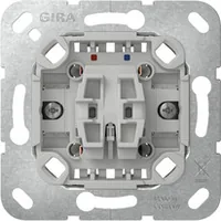GIRA 315000 electrical switch Rocker switch 1P Chrome, Grey