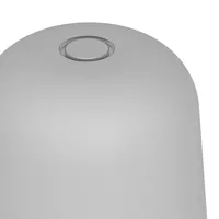 EGLO Leuchten MANNERA-S Tischlampe in/outdor LED Touch Grau - Betriebsart: Akkubetrieb - USB - Smart Home: Nicht kompatibel - Dimmbar: dimmbar - Produkttyp: Akku-Leuchte - Tischleuchte - Lichtsensor (Dämmerung): Nein - Timerfunktion: Nein