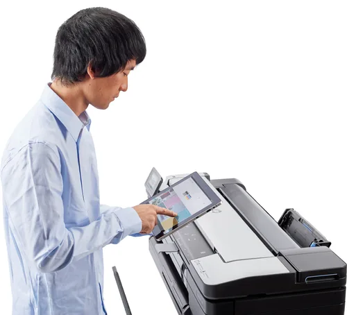 HP Designjet T830 24-in Multifunction Printer Großformatdrucker WLAN Tintenstrahl Farbe 2400 x 1200 DPI 610 x 1897 mm Ethernet/LAN