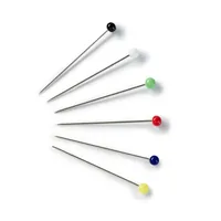 Prym Stecknadel 0.60 x 30 mm, 100 g - Verpackungseinheit: 1 Stück - Detailfarbe: Gelb - Weiss - Mehrfarbig - Schwarz - Produkttyp: Stecknadel