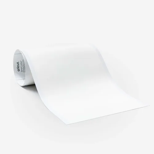 Cricut Folie Smart Label Joy ablösbar 14 x 91 cm - Geeignet für Drucker: Nein - Detailfarbe: Weiss - Aussenanwendung: Nein - Selbstklebend: Ja - Aufbügelbar: Nein - Folientyp: Bastelfolie