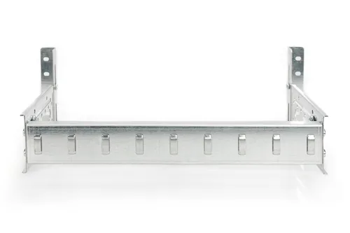Digitus 482.6 mm (19") rack-mount DIN rail panel, 4U