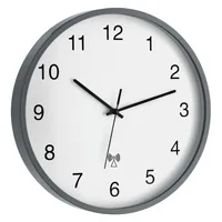 TFA-Dostmann 60.3511.10 wall/table clock Round Grey, White