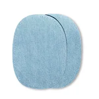 Prym Applikation 10 x 14 cm Hellblau, 2 Stück - Verpackungseinheit: 2 Stück - Detailfarbe: Hellblau - Produkttyp: Applikation