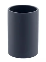 diaqua® Zahnputzbecher Zylo Anthrazit - Detailfarbe: Anthrazit - Detailmaterial: Keramik - Grundmaterial: Keramik