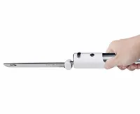 Koenig Elektromesser Silber/Weiss - Inklusive Messerblock: Nein - Detailfarbe: Silber - Weiss - Leistung: 20 W - Gerätetyp: Elektromesser - Ausstattung: Messer - Edelstahlklingen