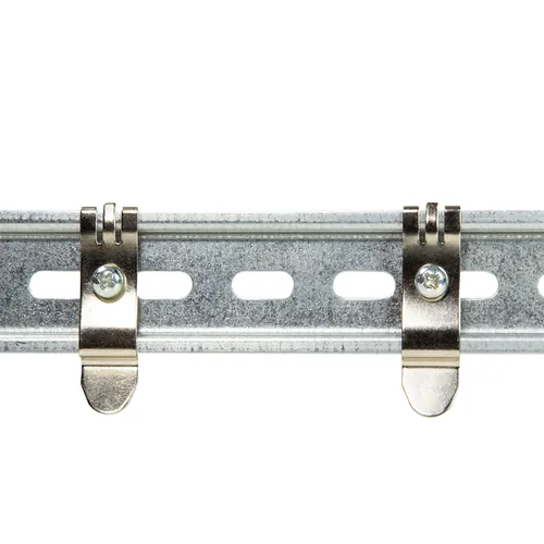 Logilink Hutschienenhalter, Metall, 2 Stück