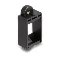 DeLOCK Keystone Holder for installation with screw connection black