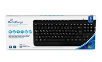 MediaRange Tastatur Multimedia Keyboard black QWERTY GR
